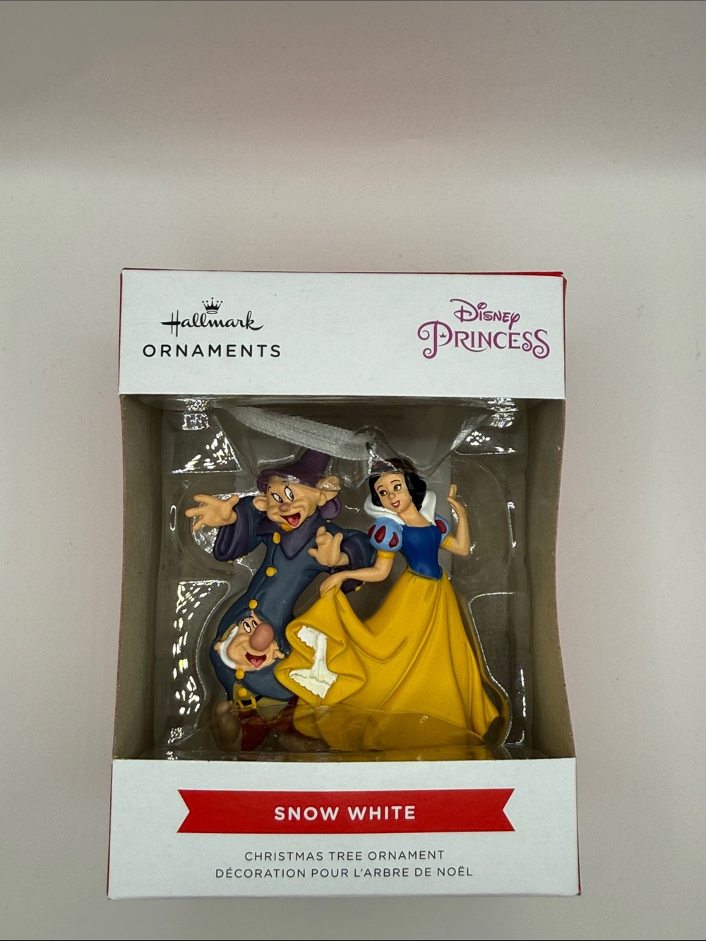 Hallmark Disney Snow White Dopey Sneezy Christmas Ornament